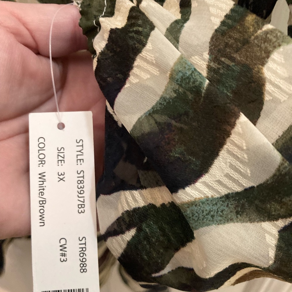 Trendy plus size top - Picture 11 of 12